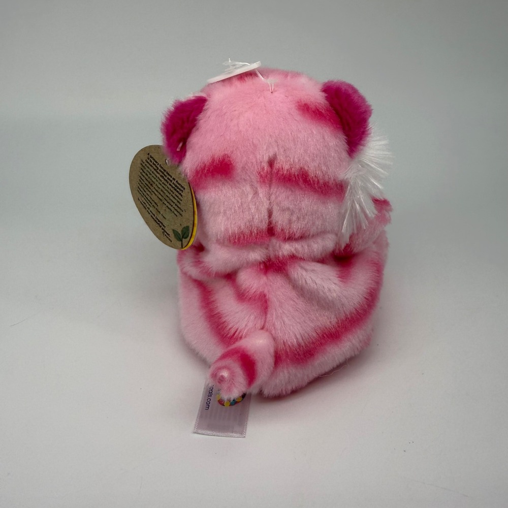 Aurora Palm Pals Rose Pink Tiger Striped Plush Stuffed Animal Toy 33776 NEW - Picture 3 of 6